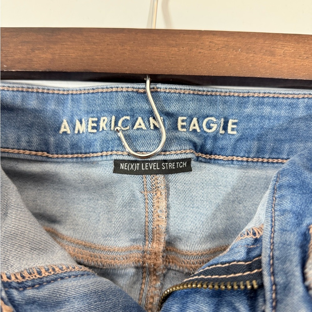 American Eagle Outfitters Blue Jean Shorts - Picture 7 of 13